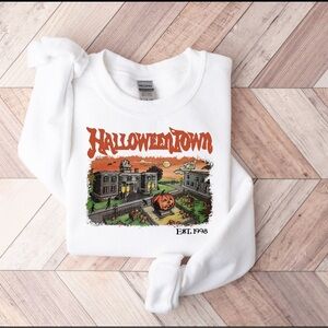Halloween town crew neck Sweater